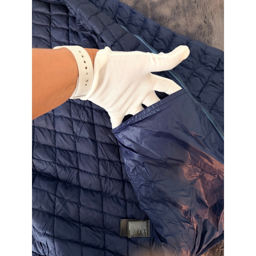 The North Face Thermoball Jacket Large Blue Quilted Puffer Gorpcore - Picture 16 of 16